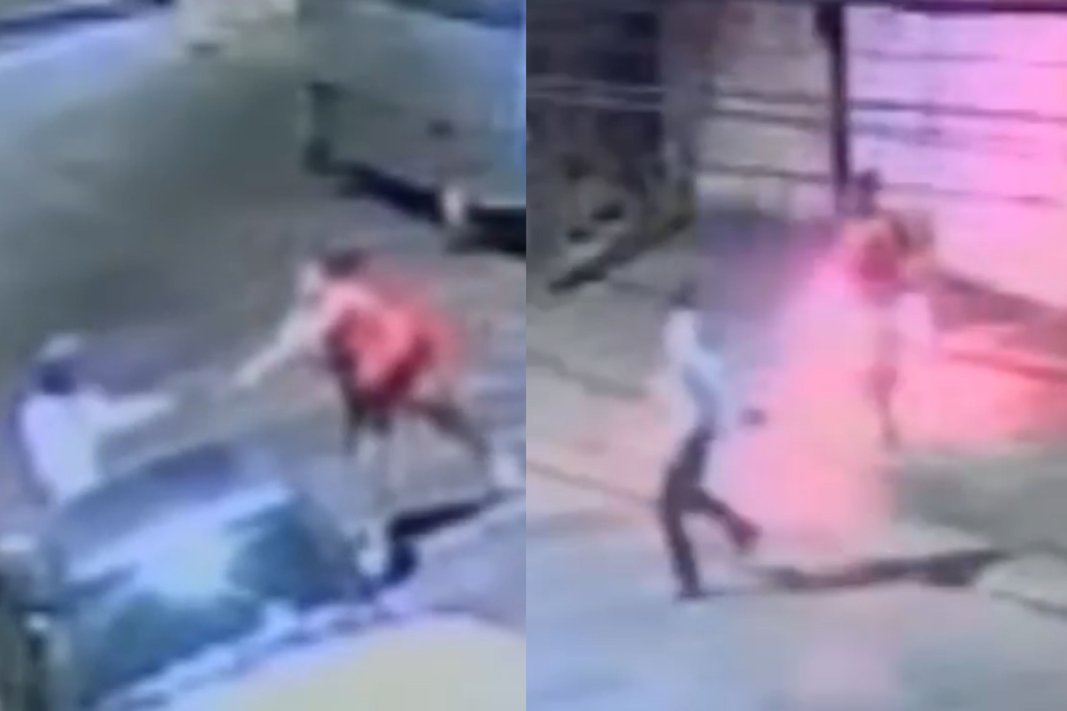 Vídeo: homem acaba preso após mulher tentar atear fogo nele e se queimar em BH