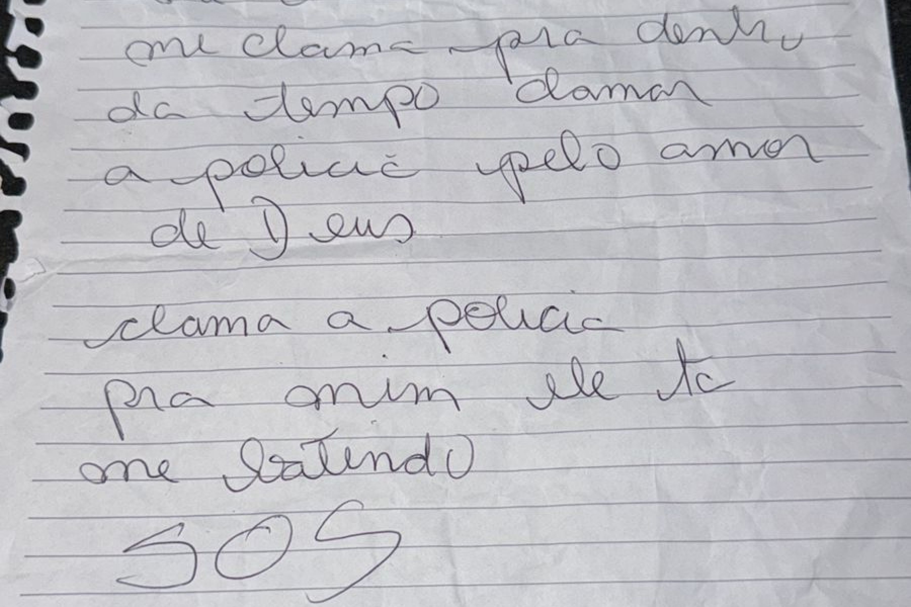 Suspeito de violência doméstica é preso após vítima deixar bilhete em UBS de Contagem