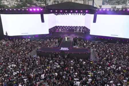 Marcha Para Jesus atrai multidão e reúne artistas gospel no Rio de Janeiro