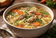 Sopa detox para emagrecer e desinchar no frio