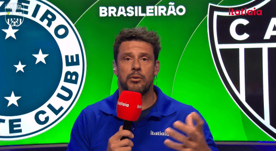 Fabrício, comentarista da Itatiaia e ex-jogador do Cruzeiro