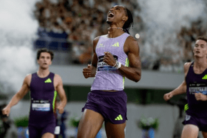 Alison dos Santos é campeão da primeira etapa do Diamond League