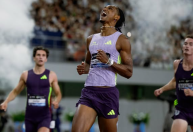 Alison dos Santos é campeão da primeira etapa do Diamond League