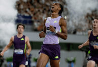 Alison dos Santos é campeão da primeira etapa do Diamond League
