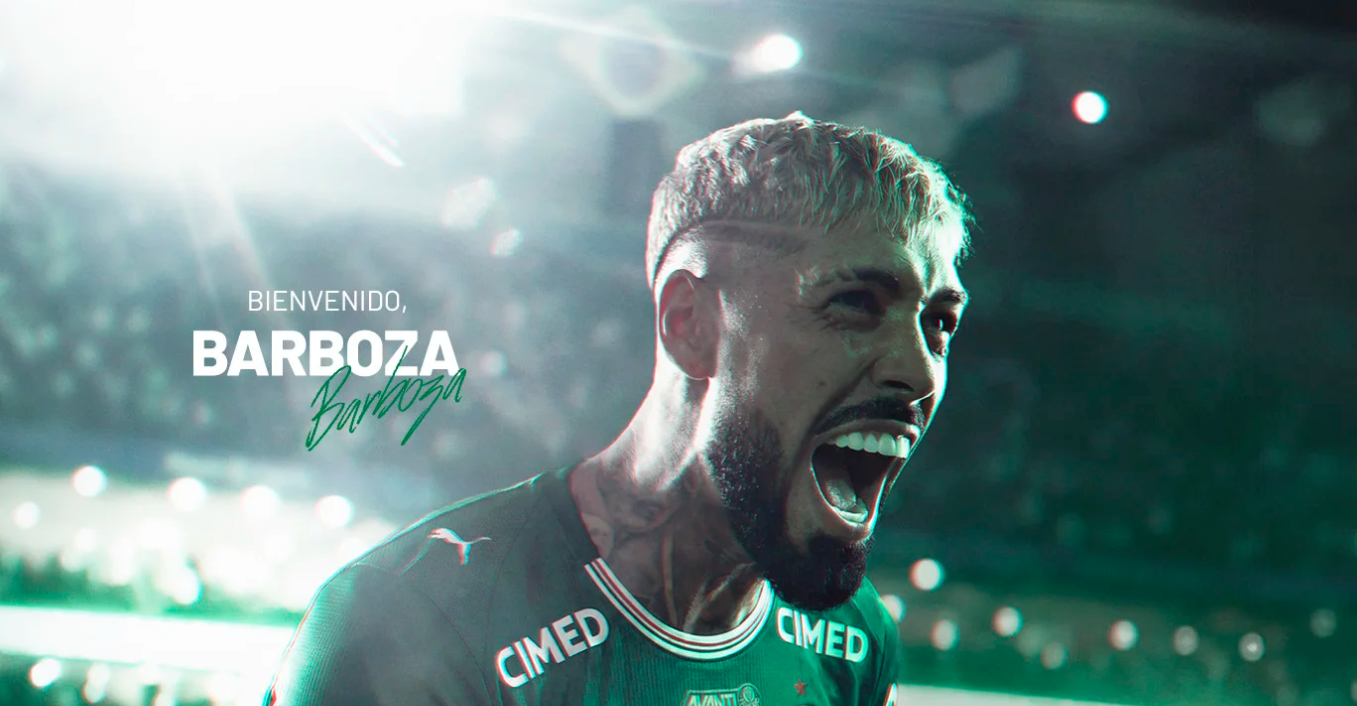 Palmeiras anuncia Alexander Barboza como reforço; saiba detalhes