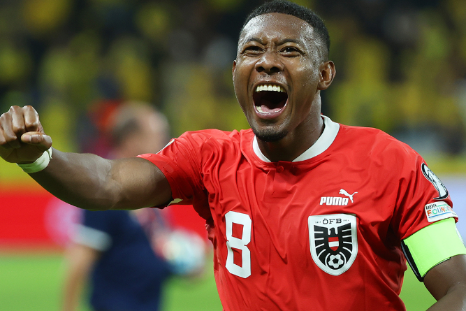 Alaba: veja números, títulos e metas do jogador da Áustria na Copa