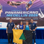 Atletas de Ouro Preto conquistam medalhas no Pan-Americano de Ginástica de Trampolim