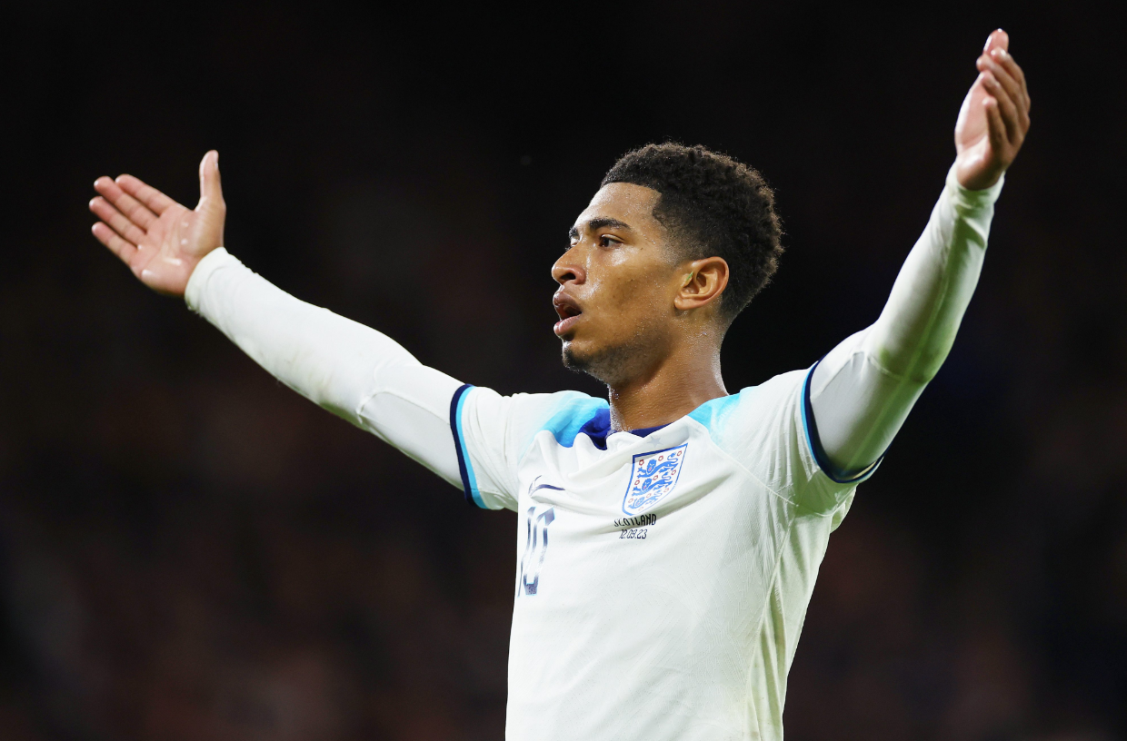 Bellingham: veja números, títulos e metas do jogador da Inglaterra na Copa