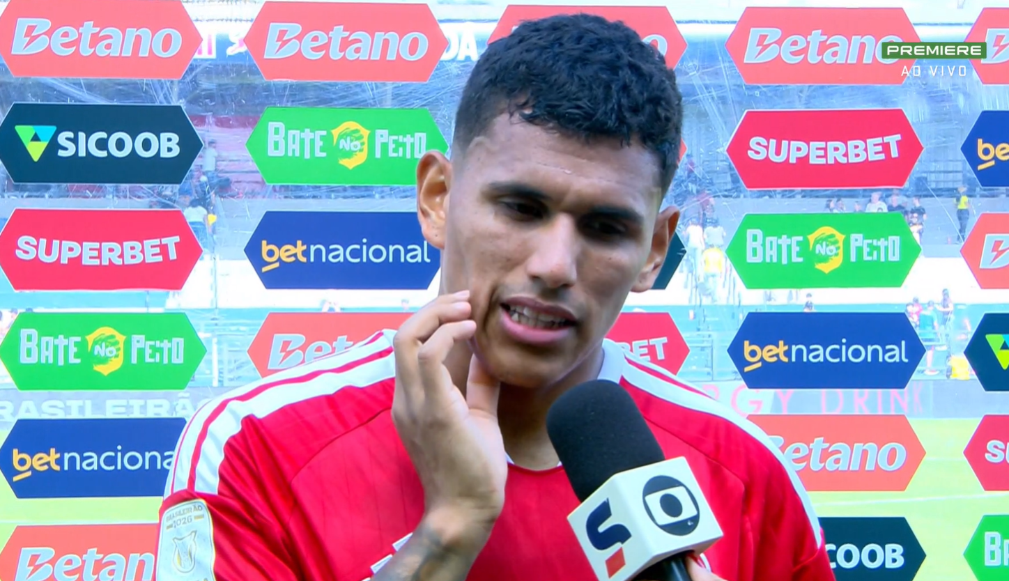 Lateral do Internacional destaca importância da pausa após nova derrota no Brasileiro