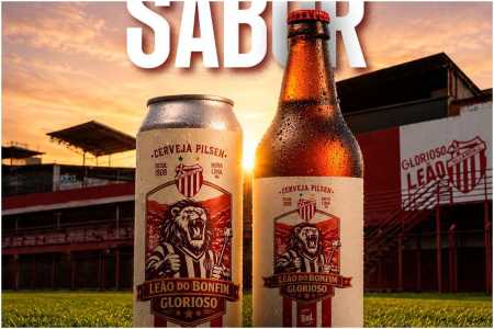 Cerveja Leão do Bonfim • Divulgação/Villa Nova SAF
