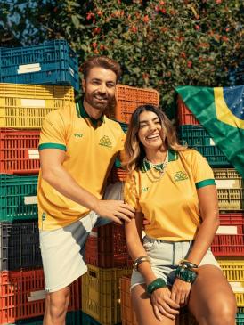 Camisas especiais da Volt para a Copa do Mundo