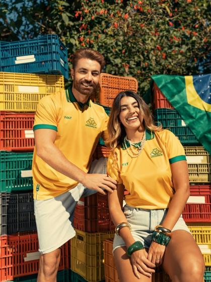 Camisas especiais da Volt para a Copa do Mundo