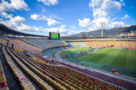 El Campín, palco do duelo entre Independiente Santa Fé e Corinthians