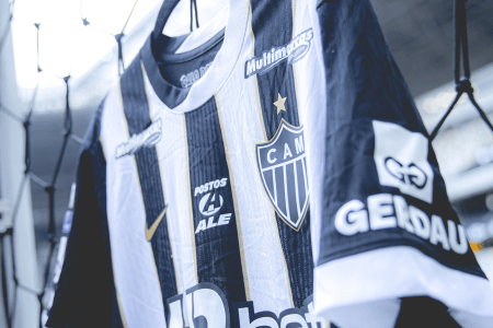 Camisa do Atlético na Arena MRV