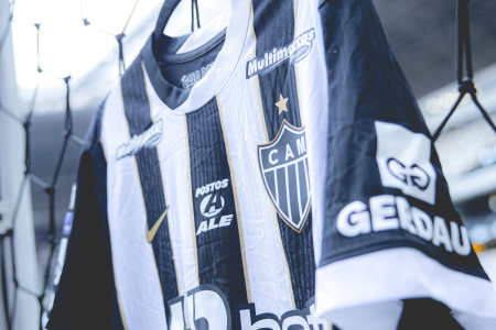 Camisa do Atlético na Arena MRV