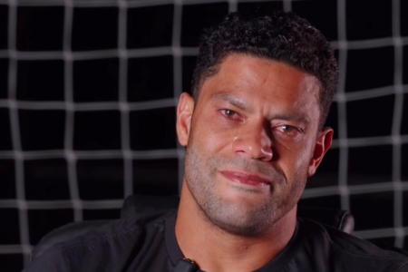 Hulk em vídeo de despedida da torcida do Atlético