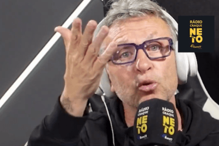 Neto detonou Neymar por desentendimento com Robinho Jr no treino do Santos