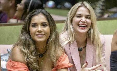 Gizelly e Marcela no BBB 20