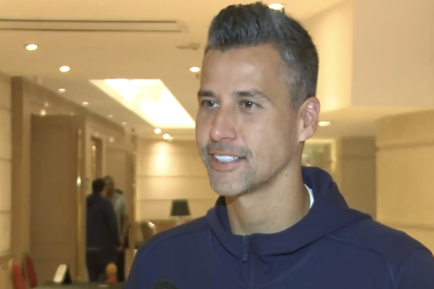 Fábio reage à chegada de Hulk ao Fluminense e 'tranquiliza' atacante