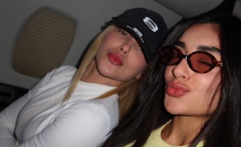 Virginia Fonseca e Duda Freire estão em viagem