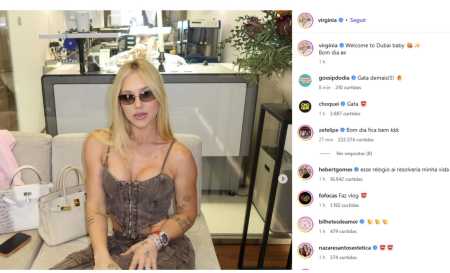 Zé Felipe deixa comentário em postagem de Virginia • Reprodução | Redes sociais