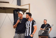 Novo vídeo mostra discurso de Hulk em festa de despedida do Atlético: 'Chorei tanto'