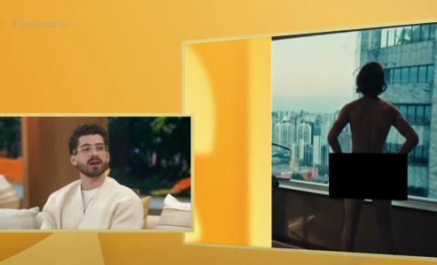 João Guilherme comenta cenas de nudez em filme