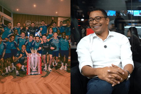 Ídolo do Arsenal, Gilberto Silva reagiu à conquista da Premier League 2025/26