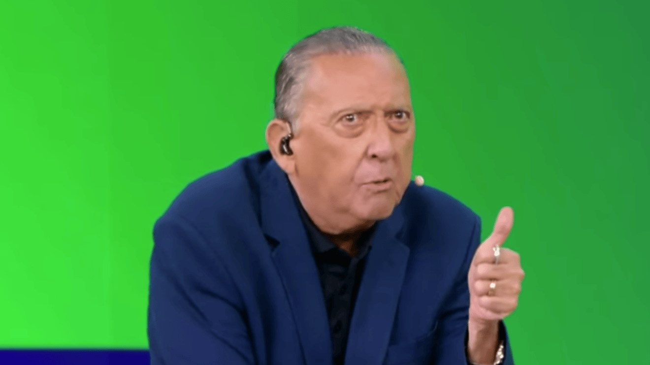 Galvão Bueno analisa vitória do Palmeiras sobre o Fluminense na Libertadores: 'Letal'