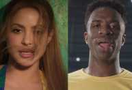 Shakira lança clipe de 'Dai Dai' com Vini Jr e outros craques do futebol