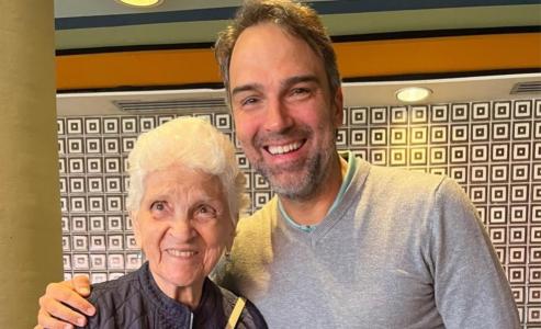 Dona Janira, mãe de Tadeu Schmidt, morreu aos 92 anos