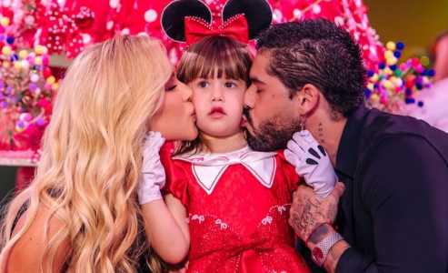 Virginia, Maria Alice e Zé Felipe