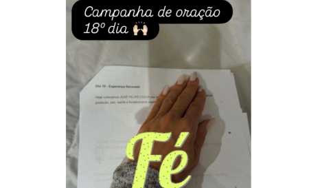 Mãe de Zé Felipe exibe pedido de oração para o cantor • Reprodução | Redes sociais