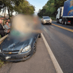 Acidente com cavalo na MG-050 deixa dois feridos em Pimenta