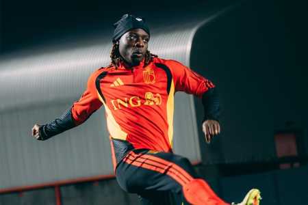 Jérémy Doku em atuação pela Seleção da Bélgica