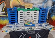 Abordagem a veículo resulta na apreensão de 330 quilos de maconha em Fabriciano
