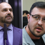 Eduardo Bolsonaro chama vereador de BH aliado de Nikolas de 'vagabundo'; entenda