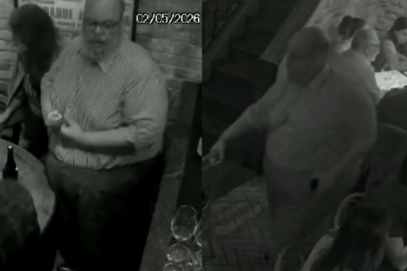 Câmeras flagraram Ed Motta durante confusão em restaurante no Rio de Janeiro • Reprodução