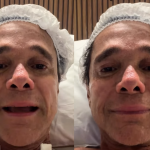 Cantor Netinho chora no hospital e desabafa após anunciar volta de câncer