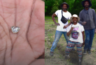 Mulher da Pensilvânia encontra diamante branco de 3 quilates em parque estadual no Arkansas