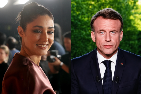 Golshifteh Farahani seria o motivo do tapa dado por Brigitte Macron no presidente