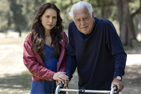 Adriana (Leticia Colin) e (Antonio Fagundes) em 'Quem Ama Cuida' • Fabio Rocha/Globo