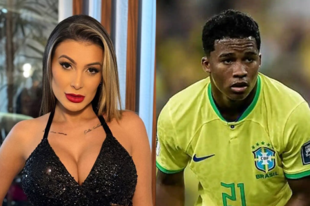 Andressa Urach revelou uma mensagem que enviou à esposa de Endrick