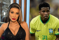 Andressa Urach revela conselho dado à esposa de Endrick, da Seleção Brasileira