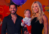 Virginia e Zé Felipe chegam juntos à festa da filha e chamam atenção