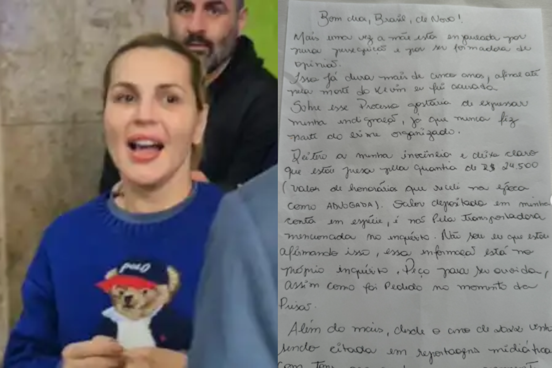 Presa, Deolane Bezerra escreve carta aberta e desabafa: 'Nunca fui bandida'