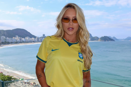 Virginia estará presente em jogo da Seleção Brasileira