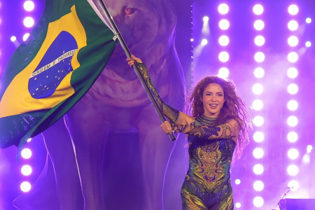 Shakira fez show histórico no RJ no último sábado (2)