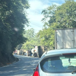 BR-040 está interditada nos dois sentidos após acidente na Zona da Mata