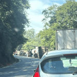 BR-040 está interditada nos dois sentidos após acidente na Zona da Mata